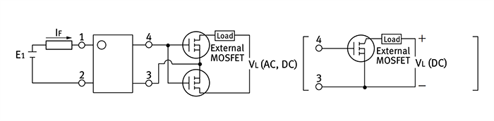 Panasonic Industrial Devices APV-Hochleistungs-Photovoltaik-MOSFET-Treiber